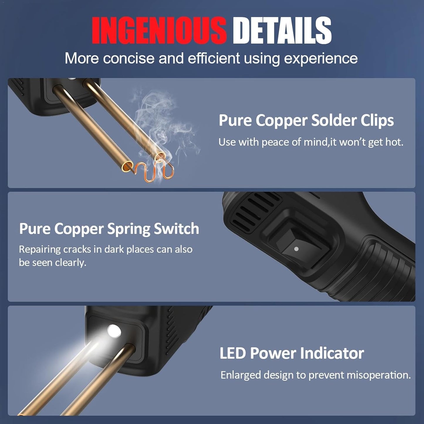 Pistolet de Soudage Rechargeable pour Plastique