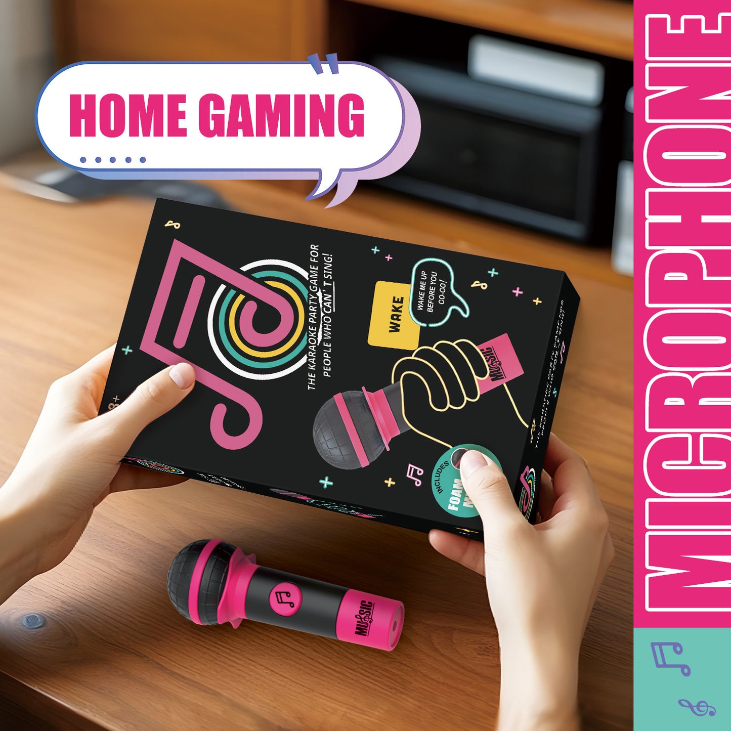 le micro Famille Rassemblement Jeu de société