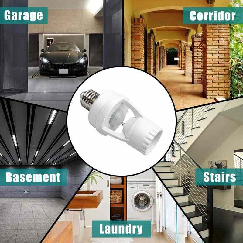 Douille de lumière du capteur de mouvement