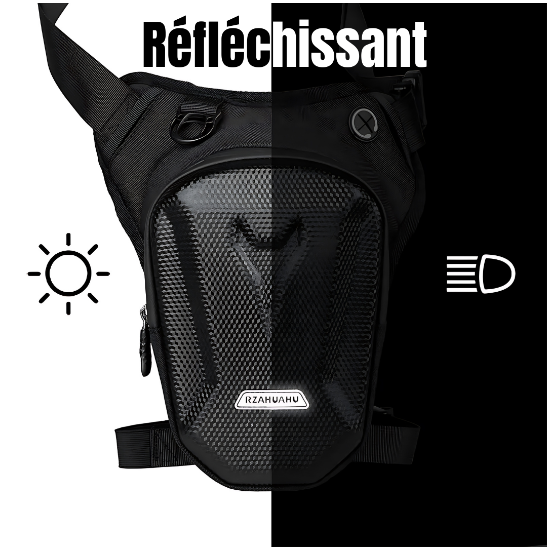 Sacoche de jambe moto