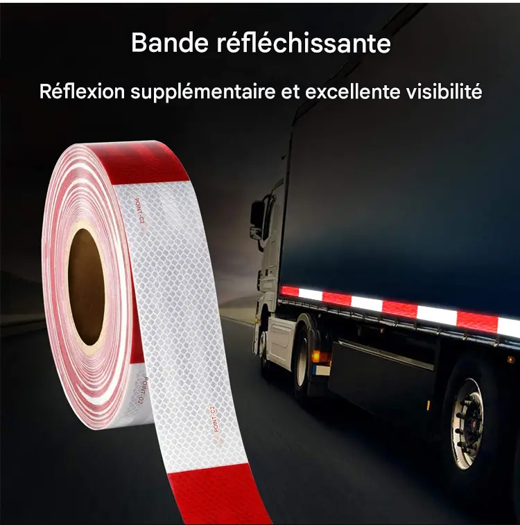 Autocollant de camion de sécurité