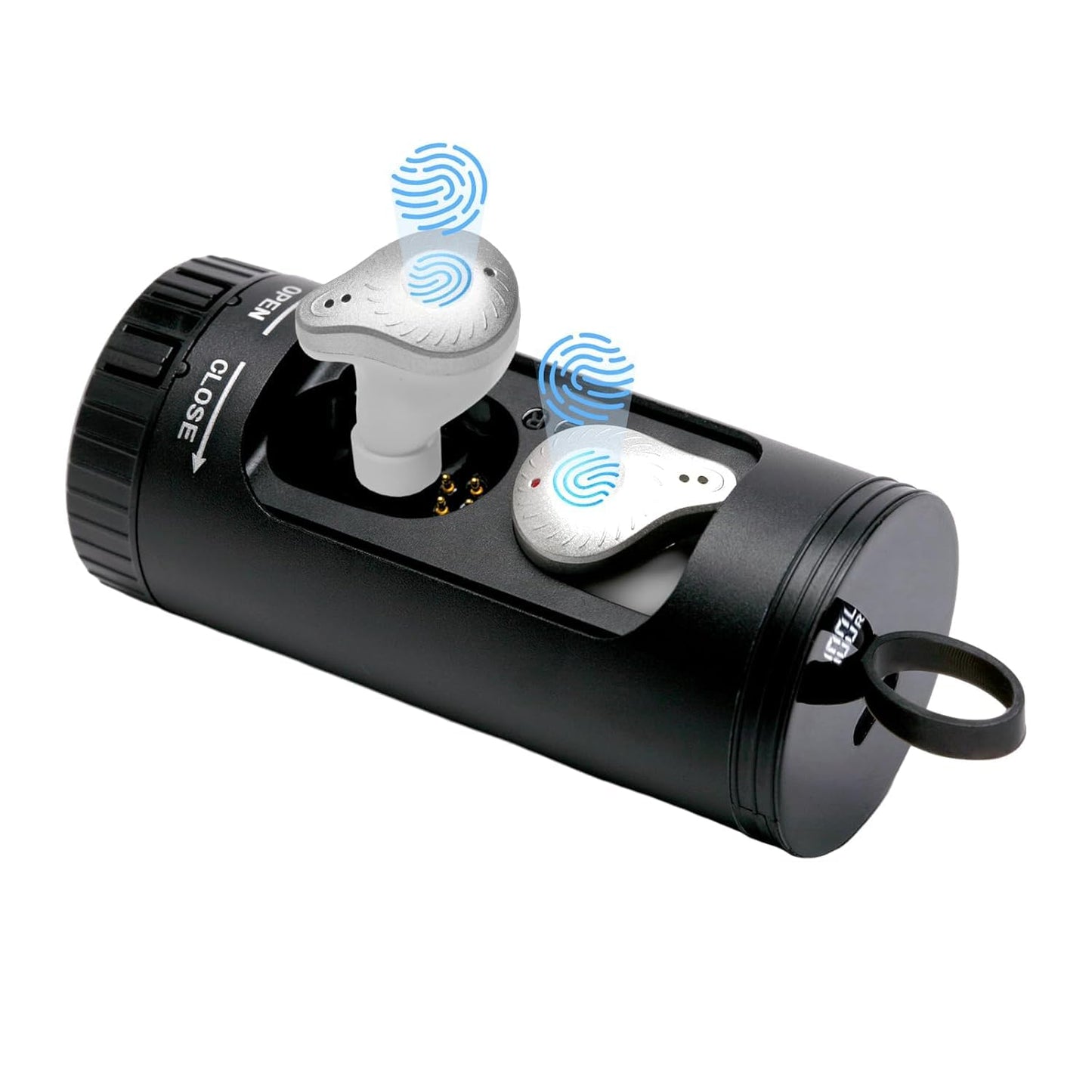 Écouteurs Bluetooth Cylindrique