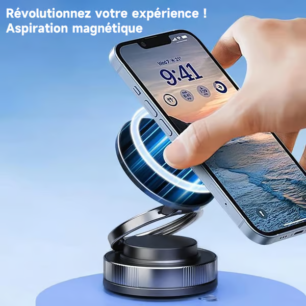 Support téléphone magnétique pliable