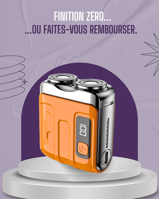 SharpX™ | Rasoir électrique mini & puissant pour un rasage net partout