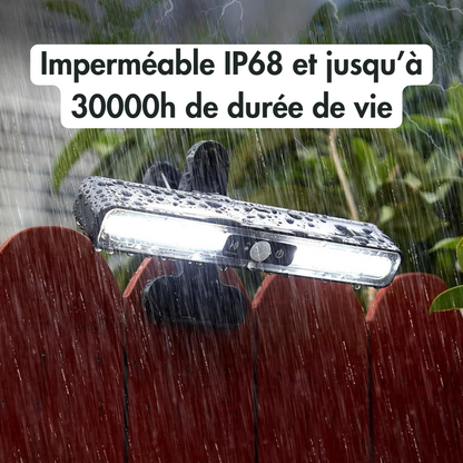 Lampe solaire à clipser – un éclairage puissant et autonome