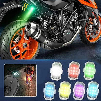 7 COULEURS SANS FIL DE VOITURE ET MOTO