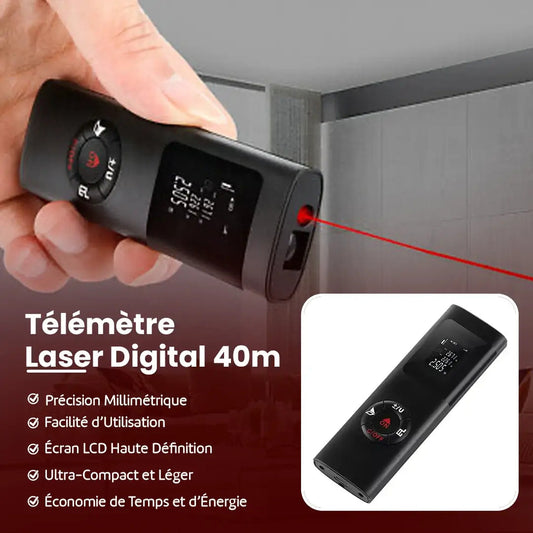 Télémètre Laser 40m: Mesurez Avec Précision & Facilité