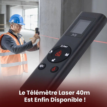 Télémètre Laser 40m: Mesurez Avec Précision & Facilité