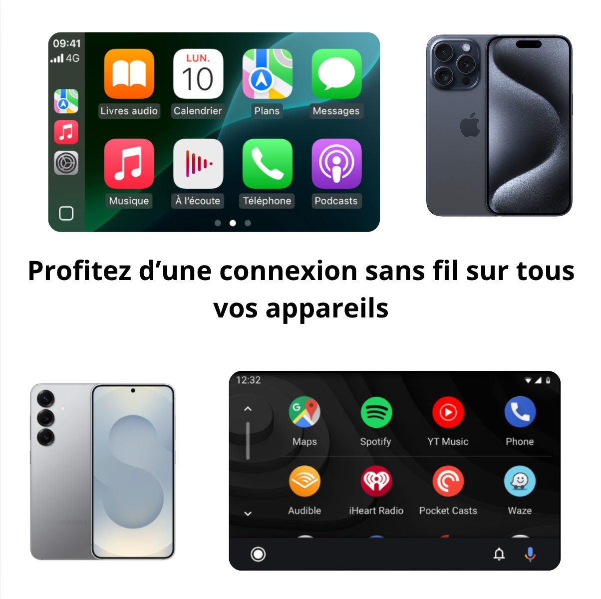 CarPlay sans fil en un instant !