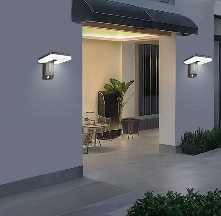 Lampe Solaire Pliable avec Capteur de Mouvement