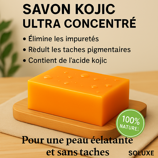 Savons Kojic –Purifie, Nettoie et Illumine Visiblement la Peau