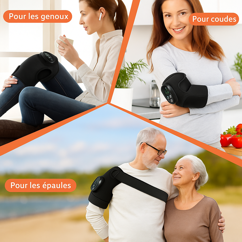 Genouillère Massante Multifonction