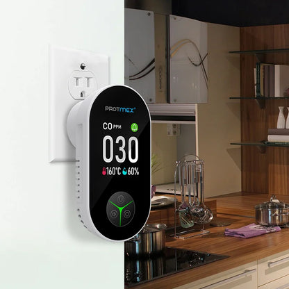 Détecteur Portable de Monoxyde de Carbone & Gaz