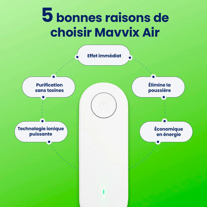 Purificateur d'air ionique⎟Mavvix Air