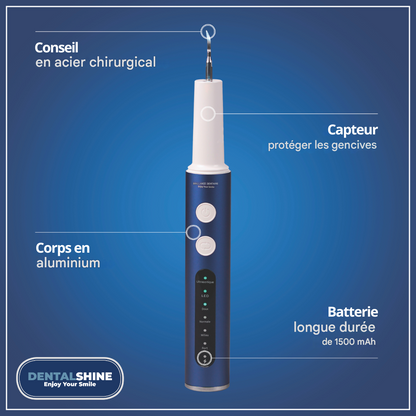 Un sourire plus blanc et une bouche plus saine, nouveau détartreur à ultrasons Dentalshine !