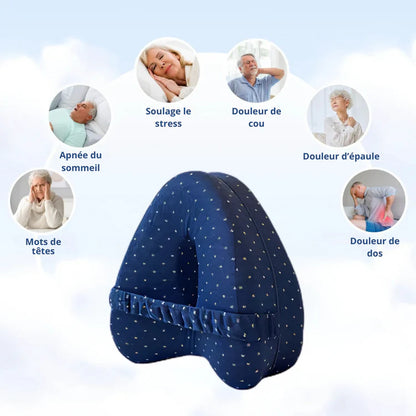 Coussin Orthopédique Genoux Cellsius - Le secret d'un sommeil sans douleur
