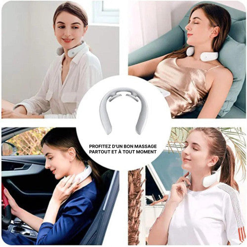 Appareil de massage cervical intelligent pour apaiser la douleur en profondeur