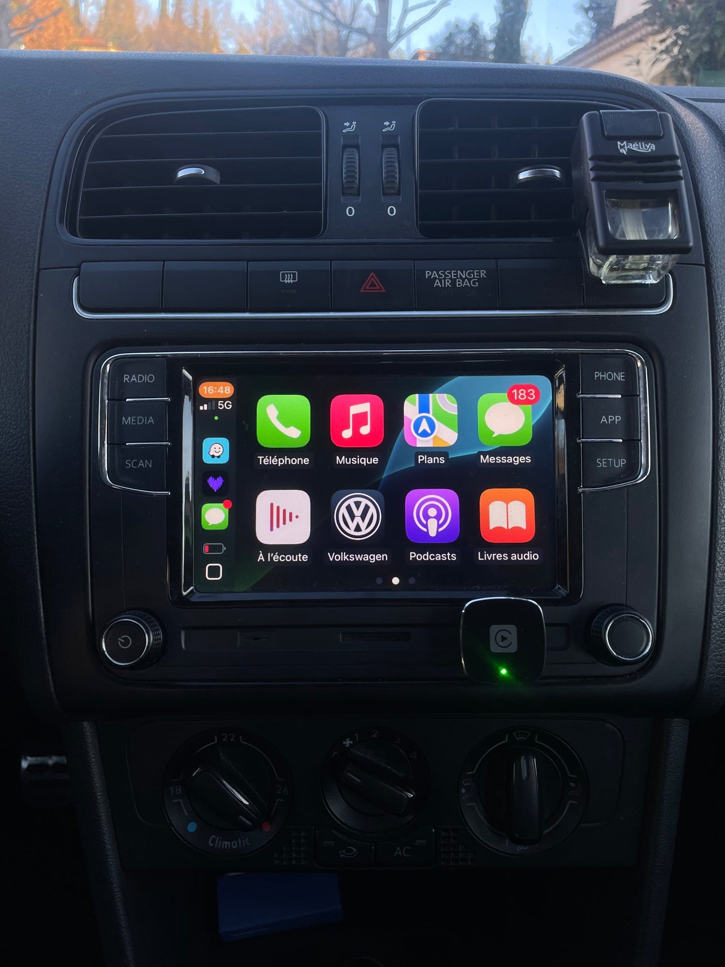 CarPlay sans fil en un instant !