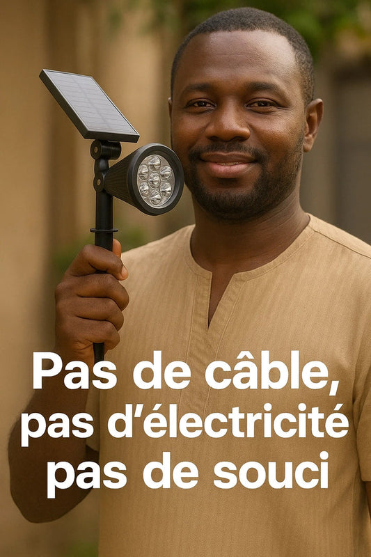 LumiJardin™ – Lampe Solaire de Jardin – Version Standard Éco