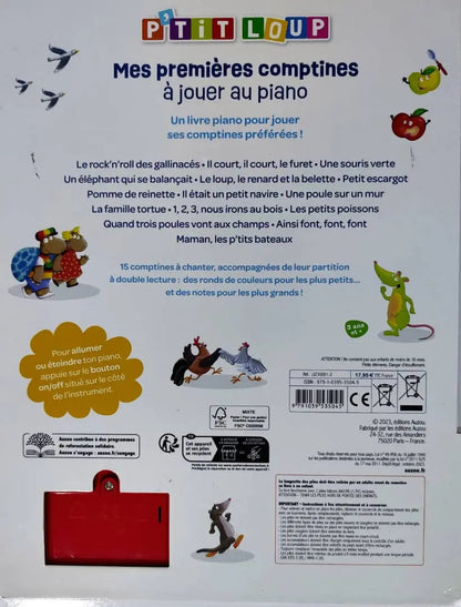 Mes Premières Comptines à Jouer au Piano
