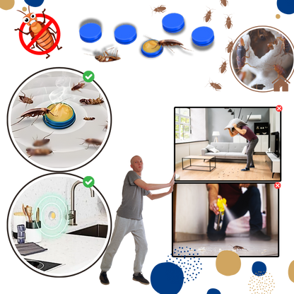 Autocollants en gel pour tueur de cafards à haute efficacité